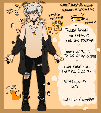 Reference Sheet Example